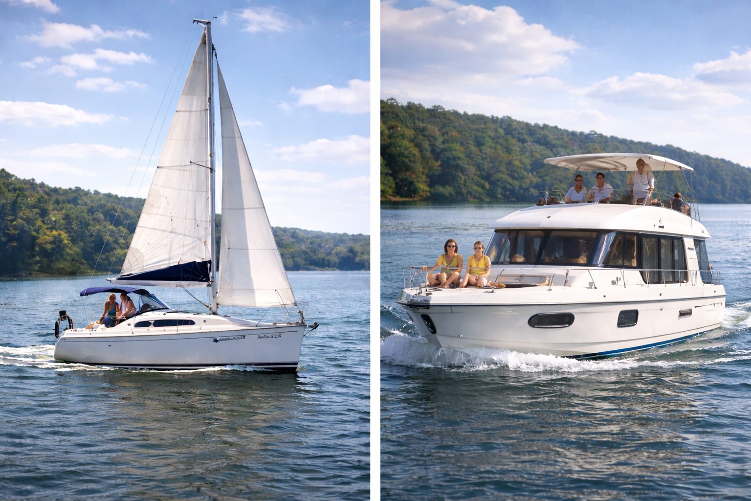 Jacht żaglowy czy motorowy?