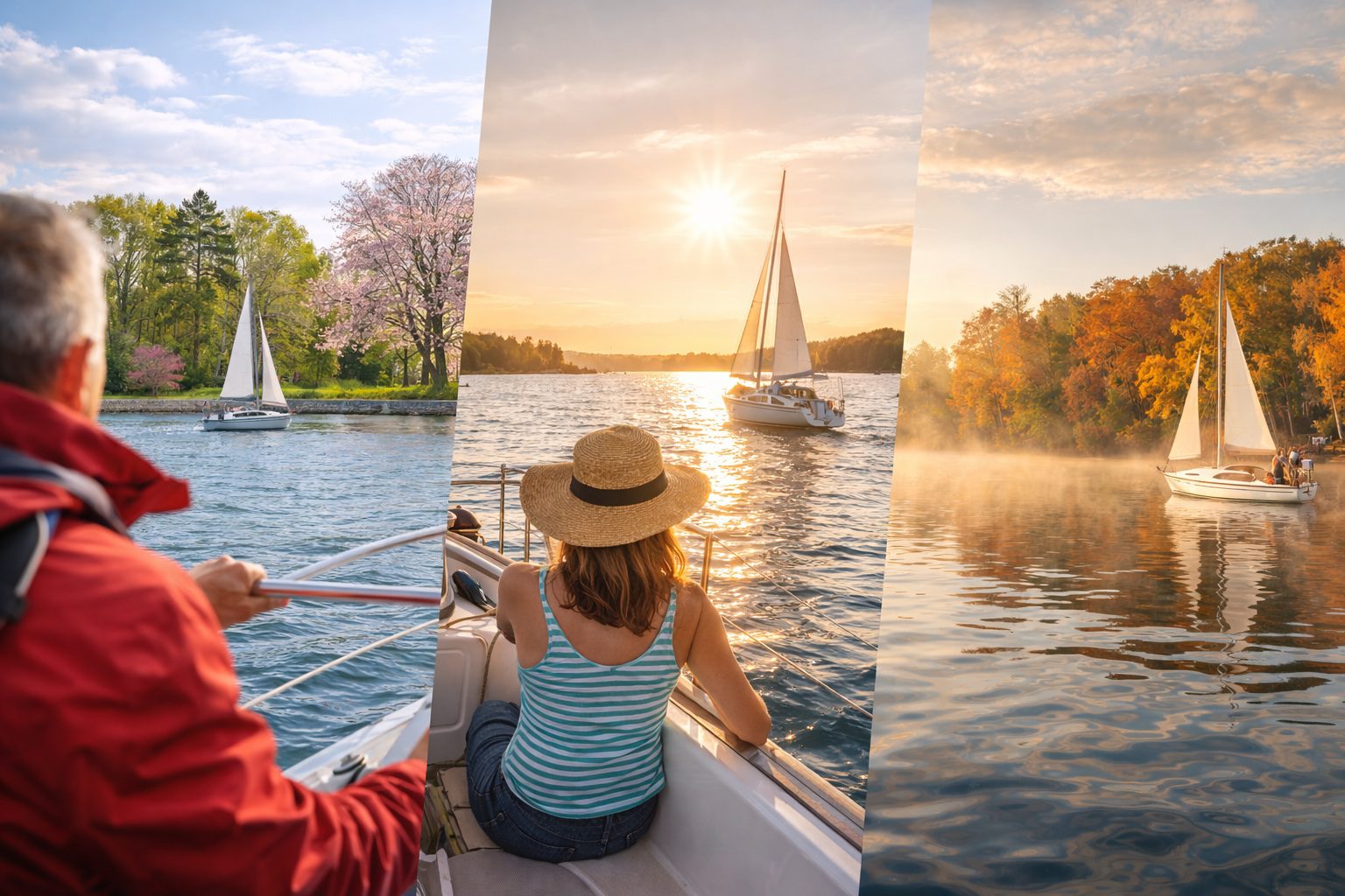 Kiedy najlepiej żeglować po Mazurach