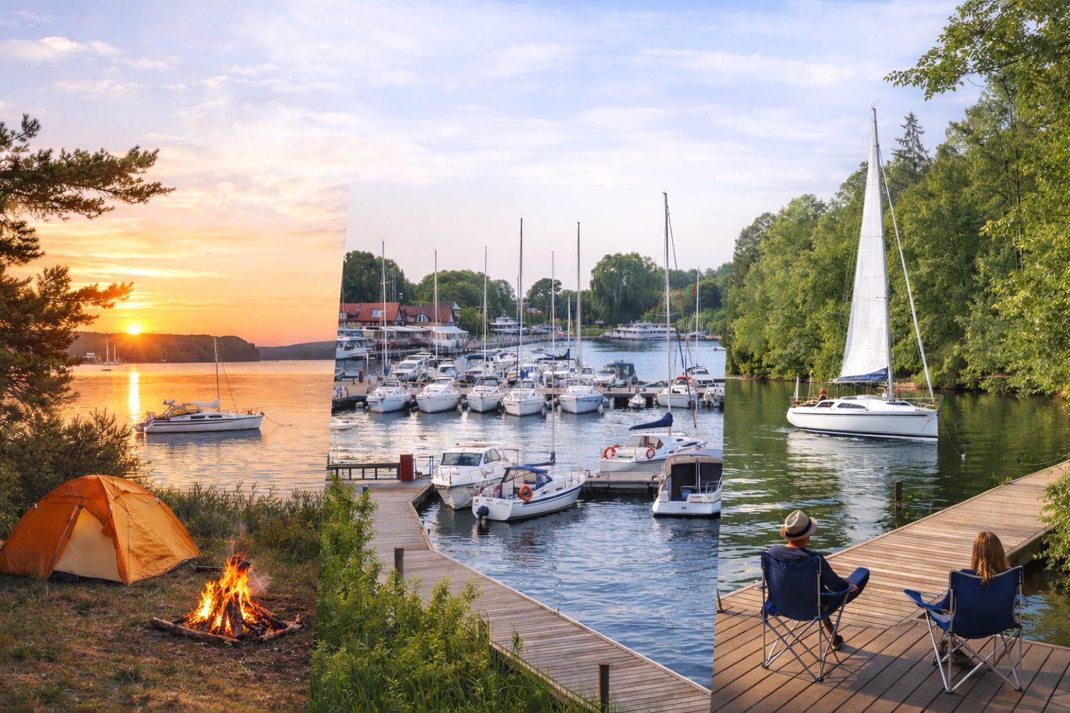 Najlepsze miejsca do nocowania jachtem