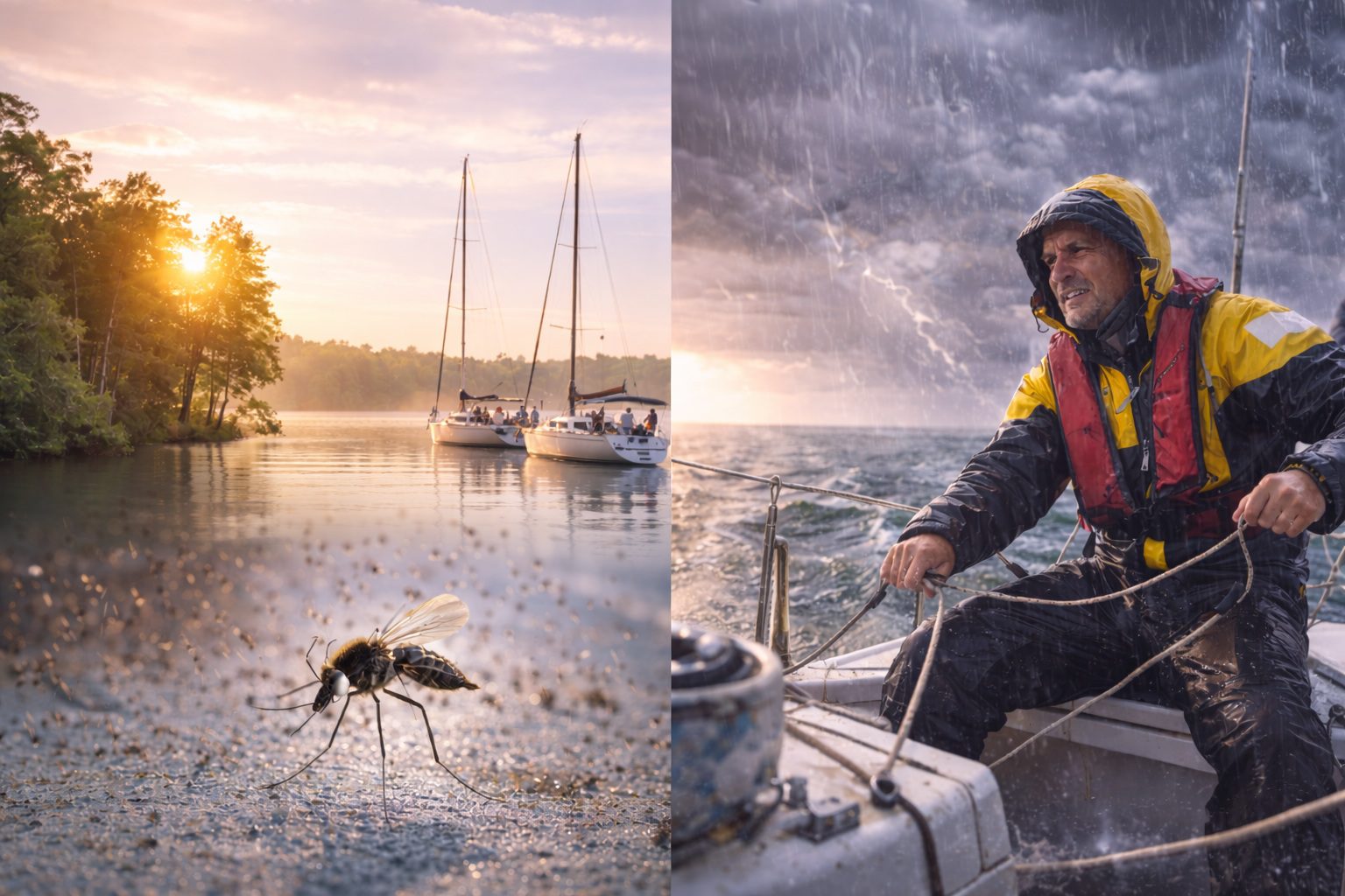 Prawda o żeglowaniu na Mazurach